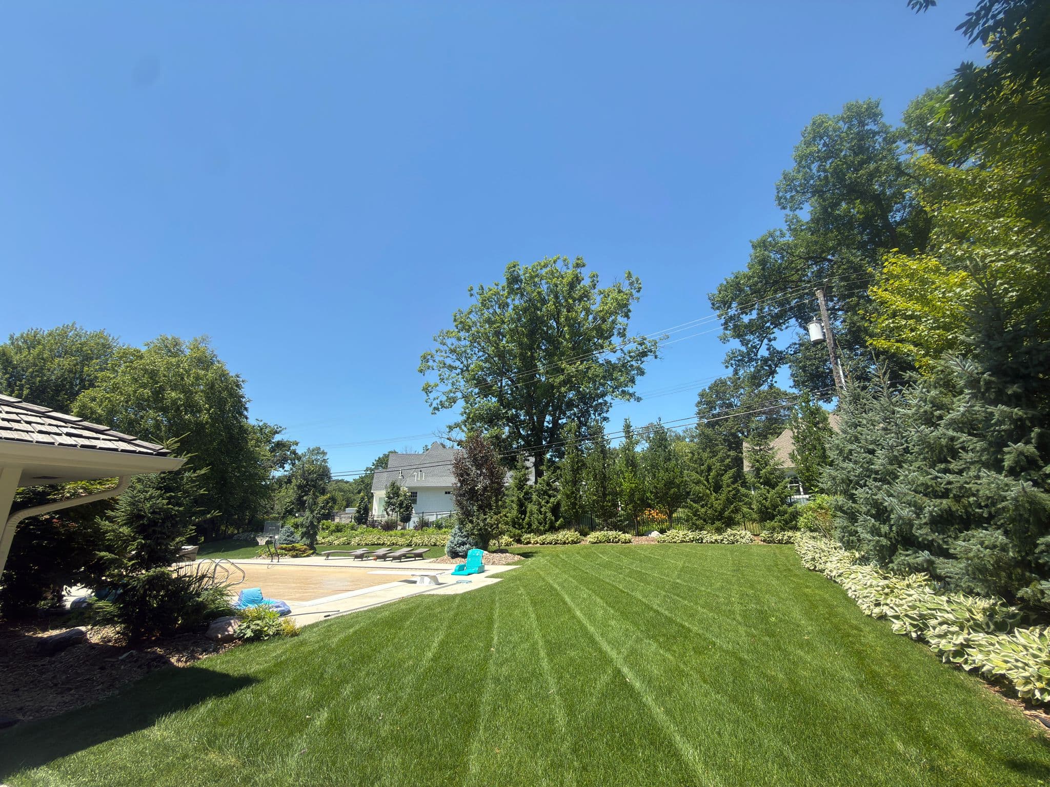 Residential yard